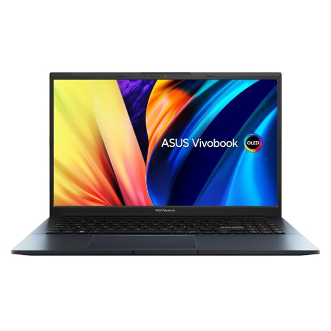 Asus Thin & Light Laptop R5-5600H,16GB,512GB SSD,15.6 OLED,4GB RTX 3050, Backlit KB,Win 11,Office 2021 Vivobook 15 OLED M6500QC-LK541WS Quiet Blue