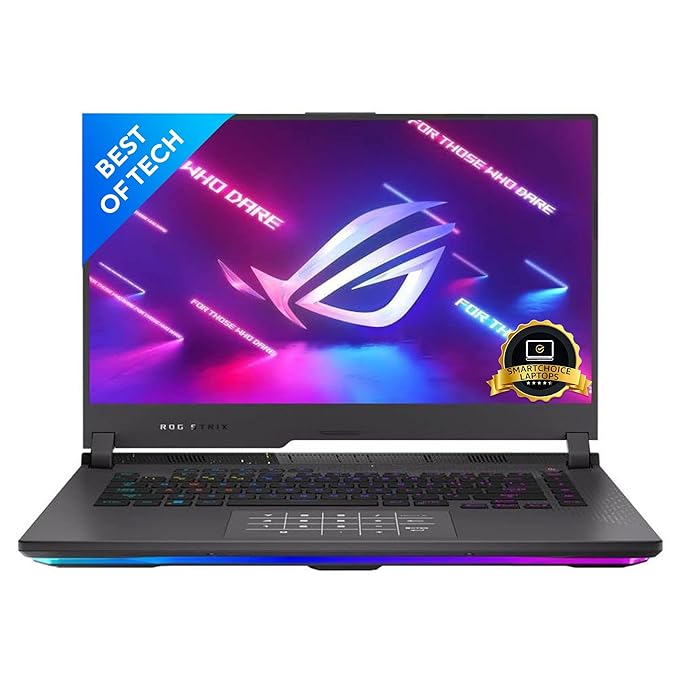 Asus Gaming Laptop R7-6800H,16GB,1 TB SSD,15.6 FHD,4GB RTX 3050, Backlit KB,Win 11,Office 2021 ROG Strix G15 G513RC-HN085WS Electro Punk