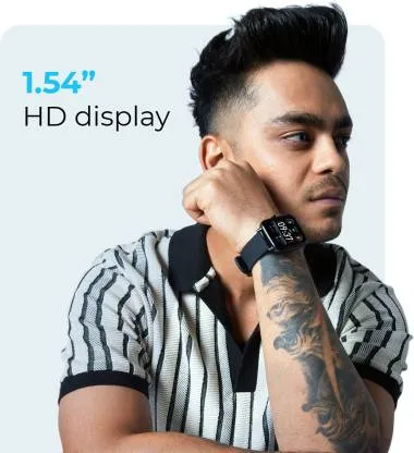 Defy Smart Watch 39 mm(1.54 Inches) Space fit Active Black