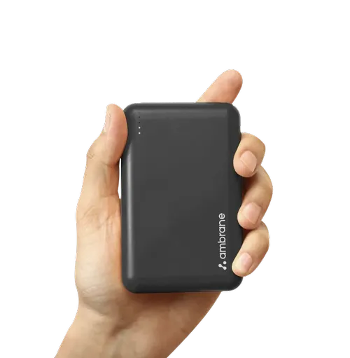 Ambrane Power Bank Power Lit XL Lite Black
