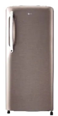 LG Single Door Refrigerator 210 Litres 3 Star GL-D231AFSD Faun Steel