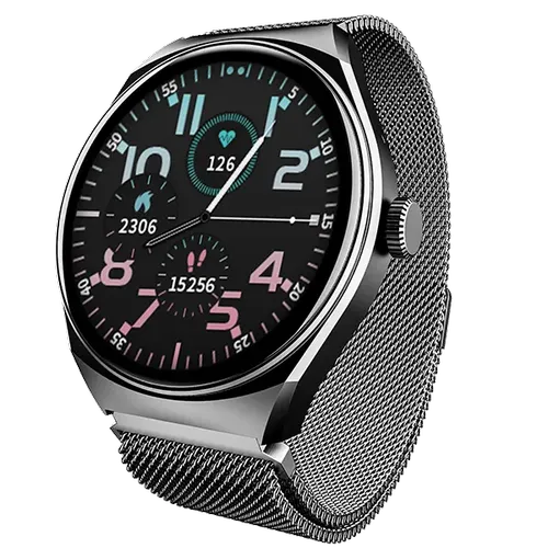 Boat Smart Watch 35 mm (1.39 Inches) Lunar Seek Metal Grey
