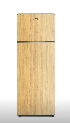 Godrej Double Door Refrigerator 244 Litres 2 Star inverter RT EONVOGUE 280B RI OK WD Oak Wood