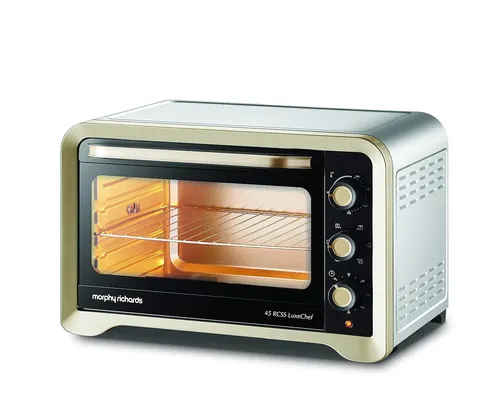 Morphy Richards Oven, Toaster & Griller 45 Litre 2000 Watts 45RCSS LuxeChef Gold Matte Black