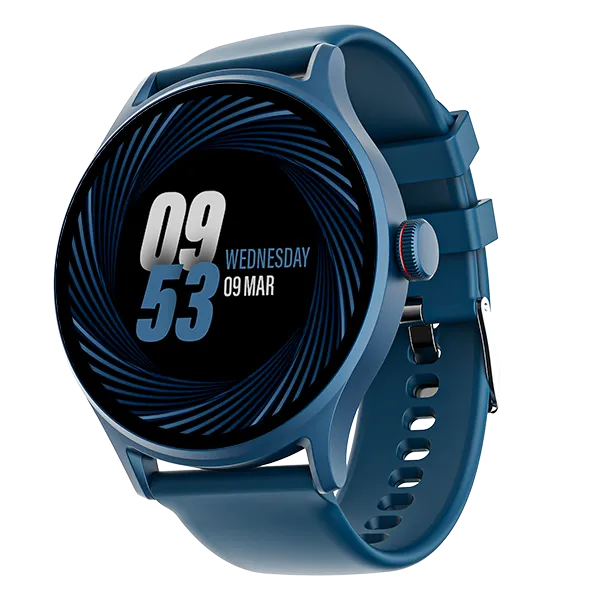 Boat Smart Watch 38.6 mm (1.52 Inches) Primia Celestial Cyan Blue
