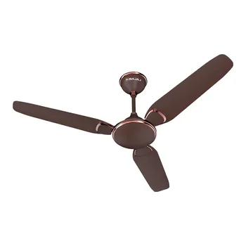 Bajaj Celling Fan 1200mm 1 Star Trendy EE Red Walnut & Rustic Copper