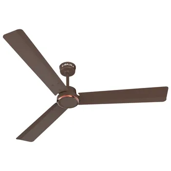 Bajaj Celling Fan 1200mm 5 Star Classico Sleek Plus BLDC Fan With Remote Red Walnut