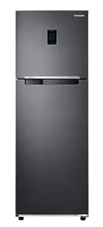 Samsung Double Door Refrigerator 322 Litres 2 Star Inverter RT37C4522B1/HL Black Matt