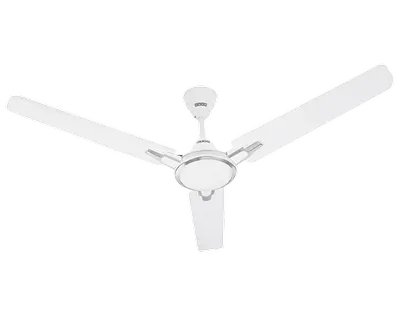 Usha Celling Fan 1200mm 1 Star Racer Chrome BEE White Silver
