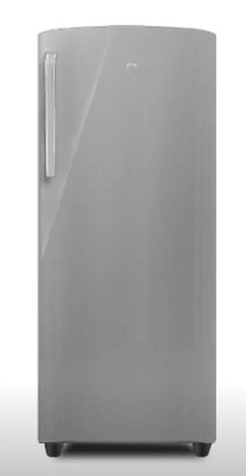 Godrej Single Door Refrigerator 268 Litres 3 Star Inverter RD EMARVEL 290C THI ST GL Steel Glow