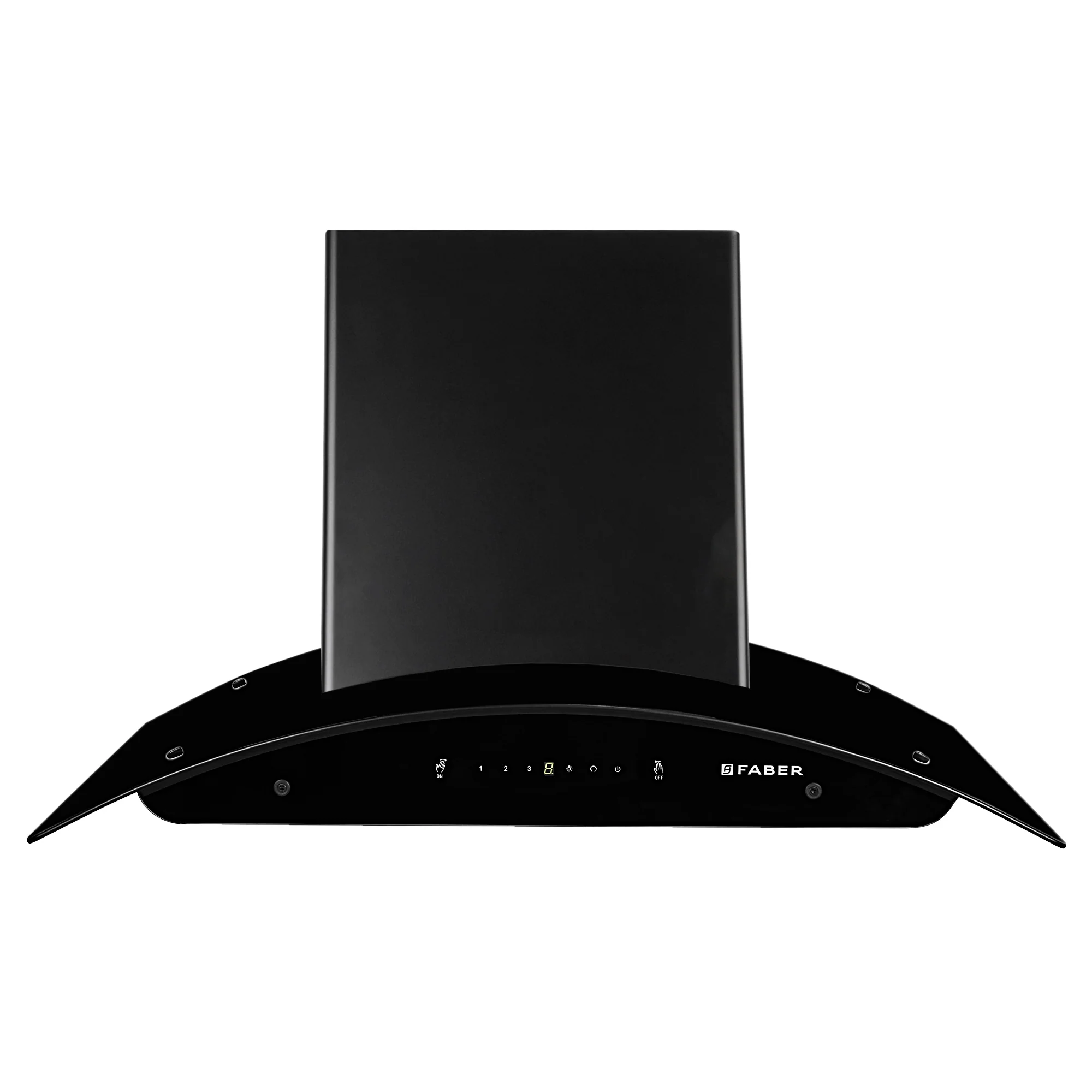 Faber Wall Mounted Chimney 75 cm 1500m3/Hr MAGNUS IN HC SC FL EBK 75 Black