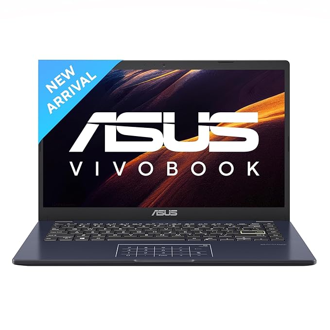 Asus Thin & Light Laptop Celeron N4500,8GB,256GB,14 FHD Win 11 Home Vivobook Go 14 E410KA-EK013W Peacock Blue