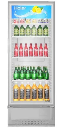 Buy Haier Display Cooler 339 Litres Glass Door HVC-380GH White Online ...