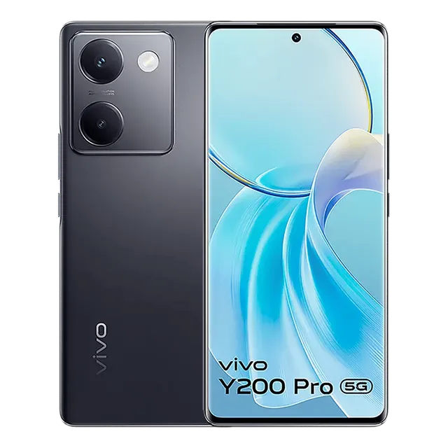 Vivo Android Smartphone Y200 Pro 5G (8GB RAM, 128GB Starage/ROM) V2401 Silk Black