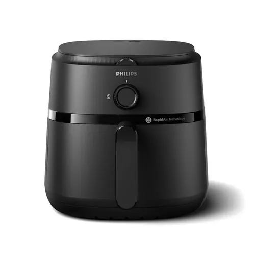 Philips Air Fryer 6.2 Litre 1700 Watts with Rapid Air Technology Extra Large Manual NA130/00 Black