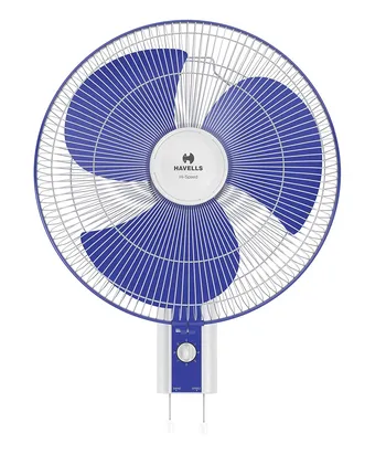Havells Wall Fan 400mm Marvelwind HS White Blue