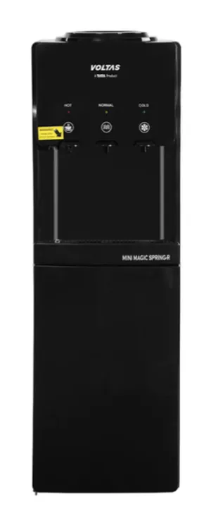 Voltas Water Dispenser 3 Litres Floor Mounted Cooling Cabinet Minimagic Spring R V plus Black