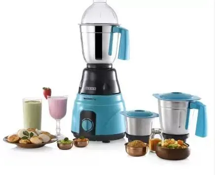 Usha Mixer Grinder 750 Watts 3 Jar Smash Plus MG3771 Green & Black