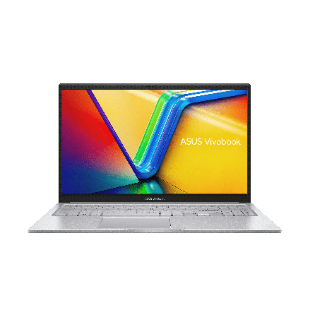 Asus Thin & Light Laptop i3-1215U,8GB,512GB SSD,15.6 FHD, Backlit KB,Win 11,Office 2021 Vivobook 15 X1504ZA-NJ320WS Cool Silver