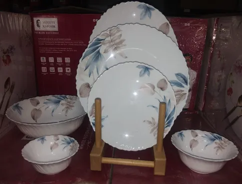 Sanjeev Kapoor Dinner Set Opalware 33 Pcs SKB2316