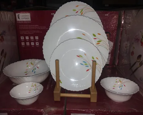 Sanjeev Kapoor Dinner Set Opalware 33 Pcs SKB2314