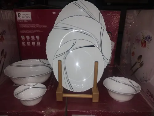 Sanjeev Kapoor Dinner Set Opalware 33 Pcs SKB2311