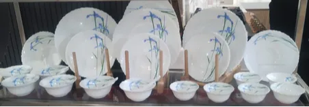 Sanjeev Kapoor Dinner Set Opalware 33 Pcs SKB2312