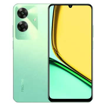 Realme Android Smartphone C61 4G (4GB RAM, 64GB Storage/ROM) RMX 3933 Safari Green