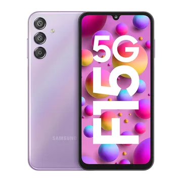 Samsung Android Smartphone F15 5G (6GB RAM, 128GB Storage/ROM) E156BG Groovy Violet