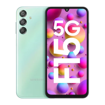 Samsung Android Smartphone F15 5G (6GB RAM, 128GB Storage/ROM) E156BG Jazzy Green