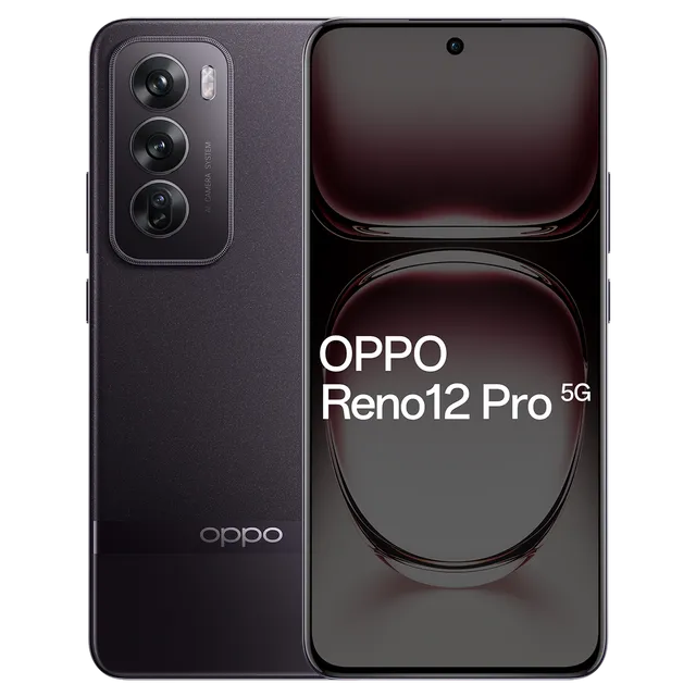 Oppo Android Smartphone Reno 12 Pro 5G (12GB RAM, 512 GB Storage/ROM) CPH2629 Space Brown