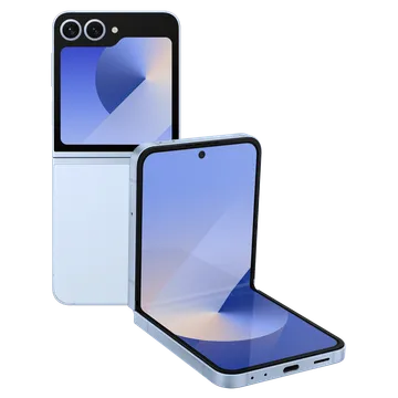 Samsung Android Smartphone Galaxy Z Flip 6 5G (12GB RAM, 256GB Storage/ROM) SM-F741B Blue