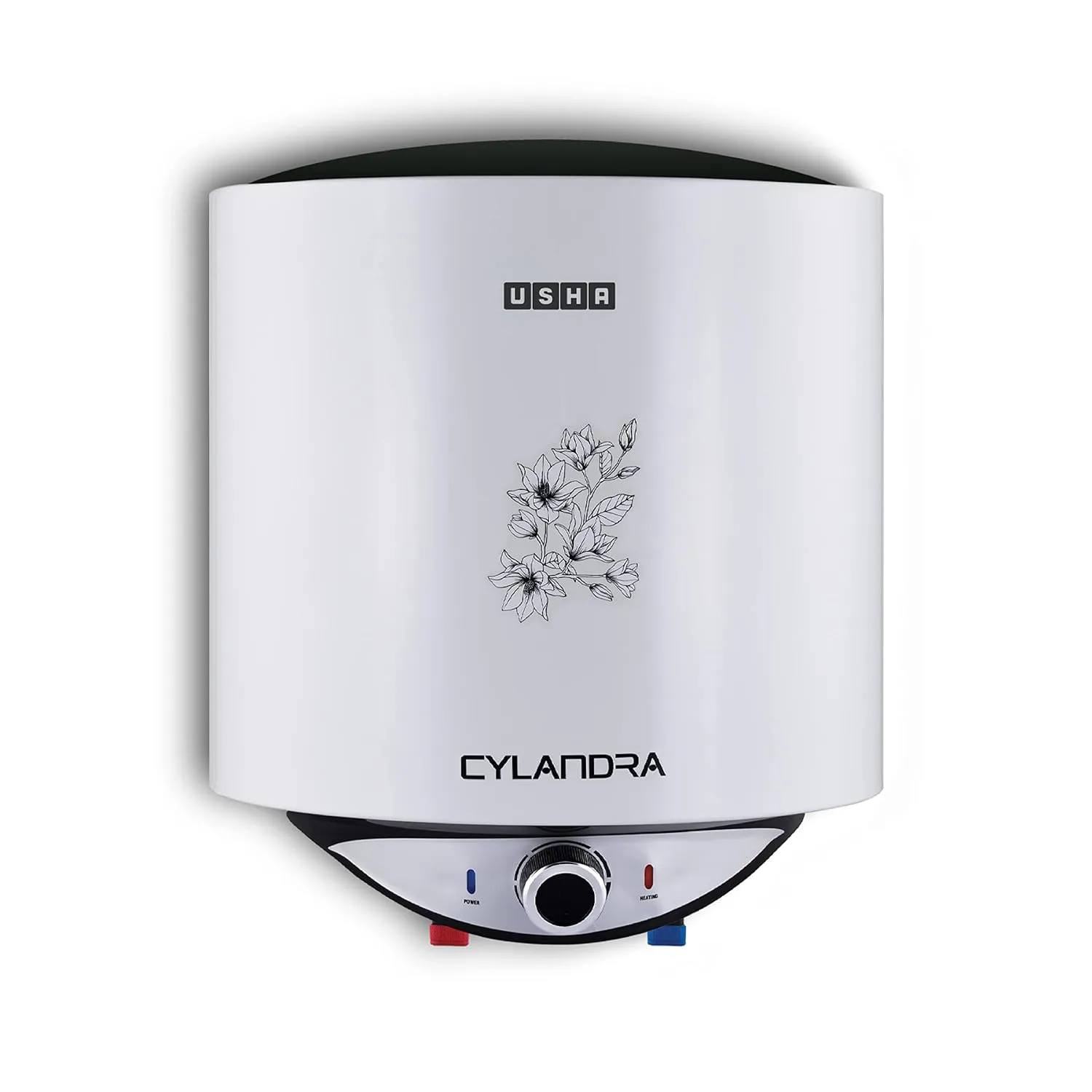 Usha Electrical Water Heater 15 Liters 5 Star Cylandra White