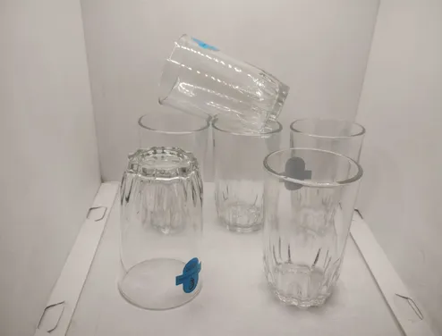 Sanjeev Kapoor Tumbler (Glass) Set 270 ml 6 Pcs Florence SKB1424...