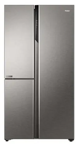 Haier Side By Side Refrigerator 598 Litres 3 Star Inverter HRT-683ISU1 Inox Steel