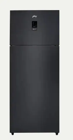 Godrej Double Door Refrigerator 472 Litres 2 Star Inverter RT EONREGALIS 517B RCI MT BK Matt Black