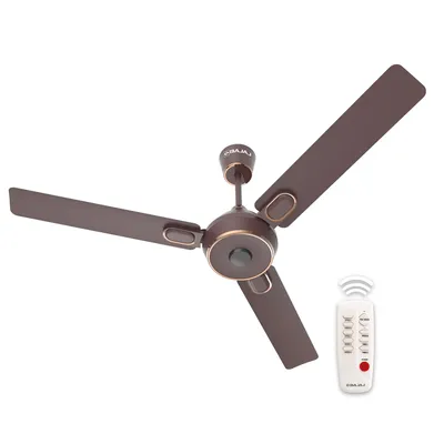 Bajaj Celling Fan 1200mm 5 Star Ethora Prime BLDC Fan With Remote Dark Walnut