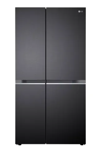 LG Side By Side Refrigerator 650 Litres Inverter GL-B257HMC3 Matt Black