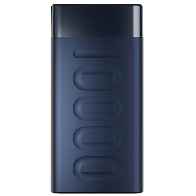 Ambrane Power Bank 22.5 W Ambrane Power Bank Wired Powerbank with 10000 mAh Stylo 10 Blue