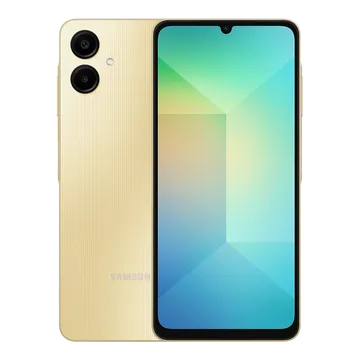 Samsung Android Smartphone A06 (4GB RAM, 64GB Storage/ROM) SM-A065F Gold