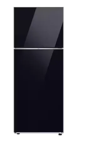 Samsung Double Door Refrigerator 465 Litres 1 Star Inverter RT51DB682A22 Black Glass