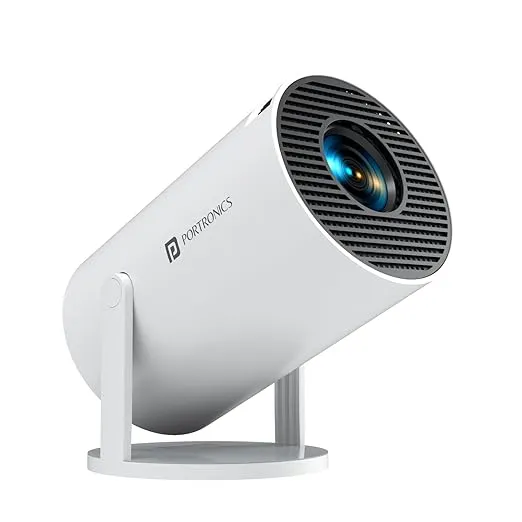 Portronics Projector Smart Android Projector POR 2106 Beem 440 White