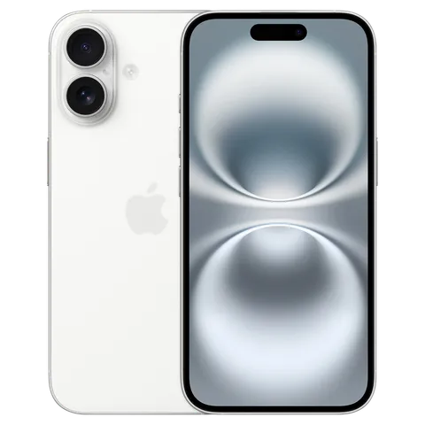 Apple iPhone Mobile 16 Plus (256GB ROM) MXWV3HN/A White