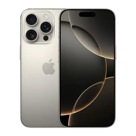 Apple iPhone Mobile 16 Pro (128GB ROM) MYNG3HN/A Natural Titanium