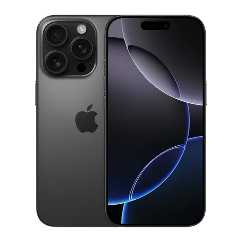 Apple iPhone Mobile 16 Pro (256GB ROM) MYNH3HN/A Black Titanium