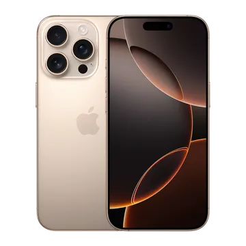 Apple iPhone Mobile 16 Pro (256GB ROM) MYNK3HN/A Desert Titanium