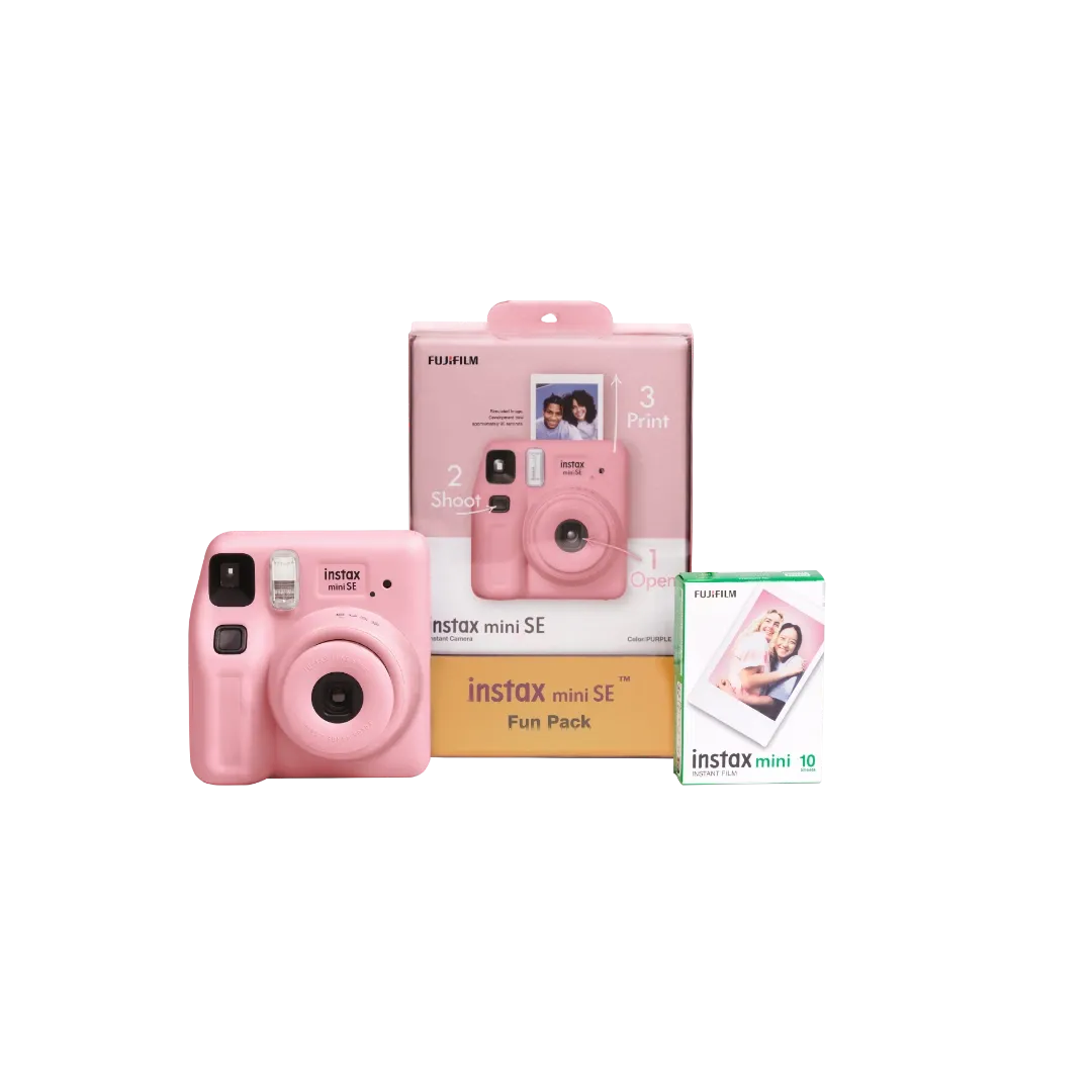 Fujifilm Instax Digital Camera mini SE Fun Pack +10 S PK