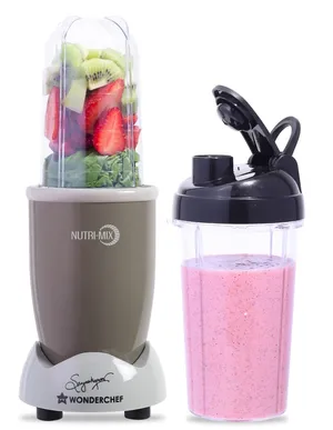 Wonderchef Mixer Grinder 500 Watts 1 Jar Nutri Mix 63154923 Grey