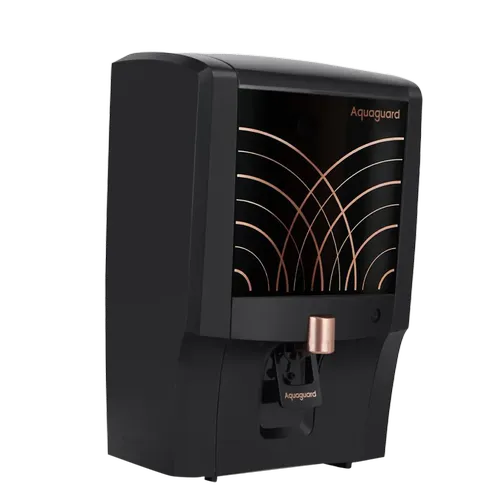 Eureka Forbes Water Purifier RO 7 Litre Stg Tank Aquaguard Enhance NXT WS 2X Life RO+UV Black & Orange