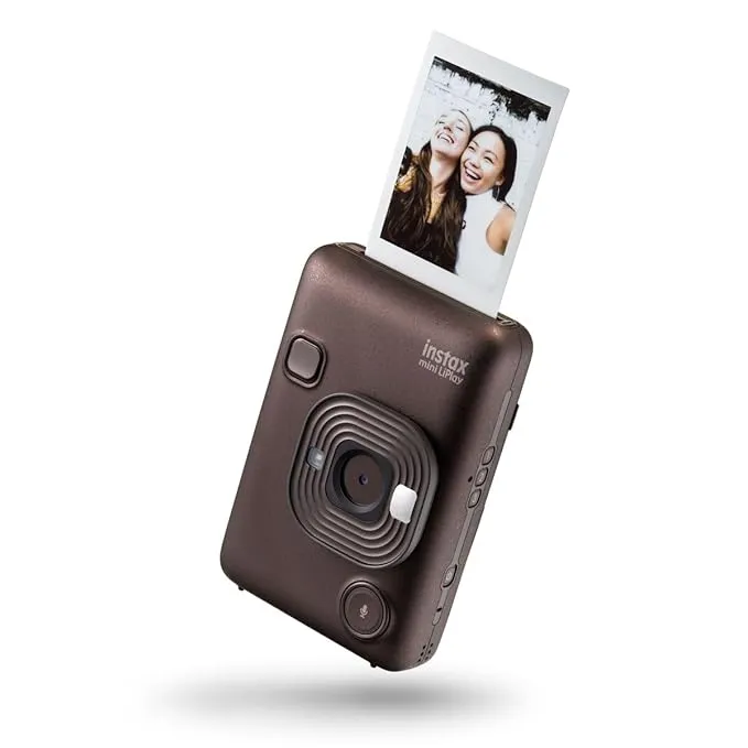 Fujifilm Instax Digital Camera Mini Liplay Plus Elitebox Bronze+10 S